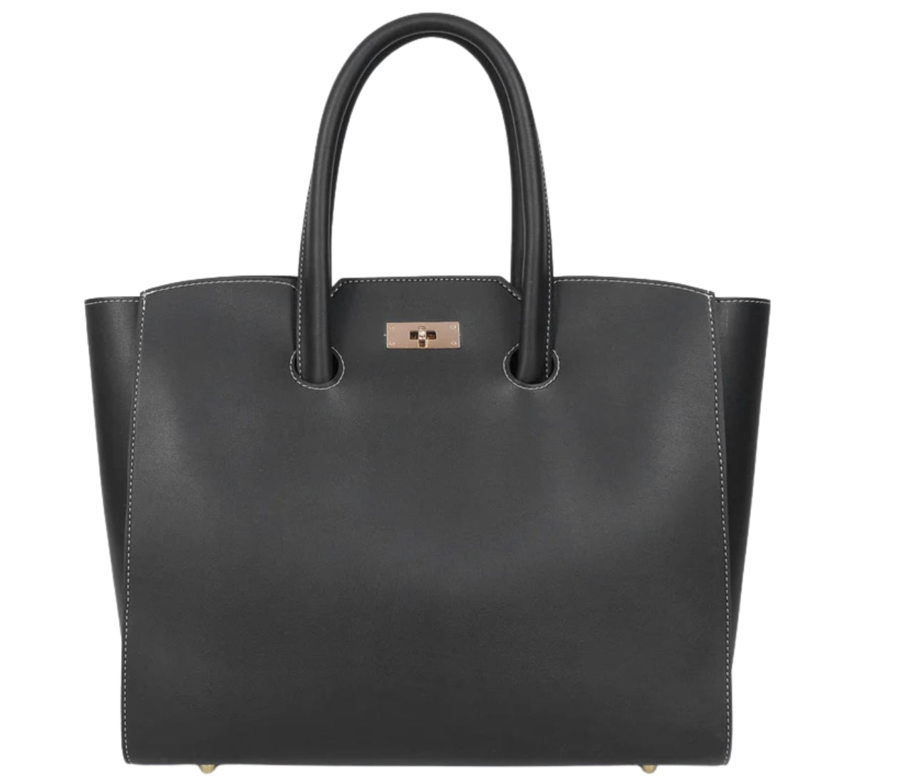 Baghaust black tote bag with multiple compartments