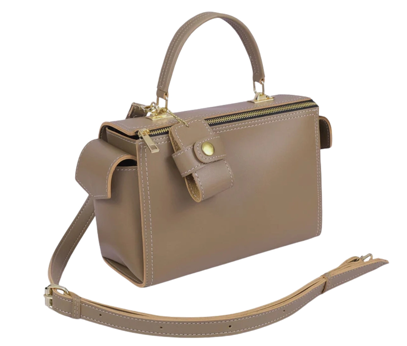 Baghaust coffee bowling bag with top handle