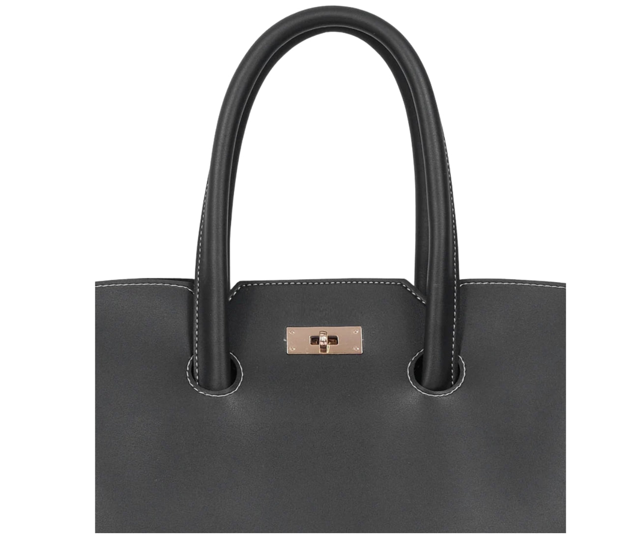 Baghaust black tote bag with multiple compartments