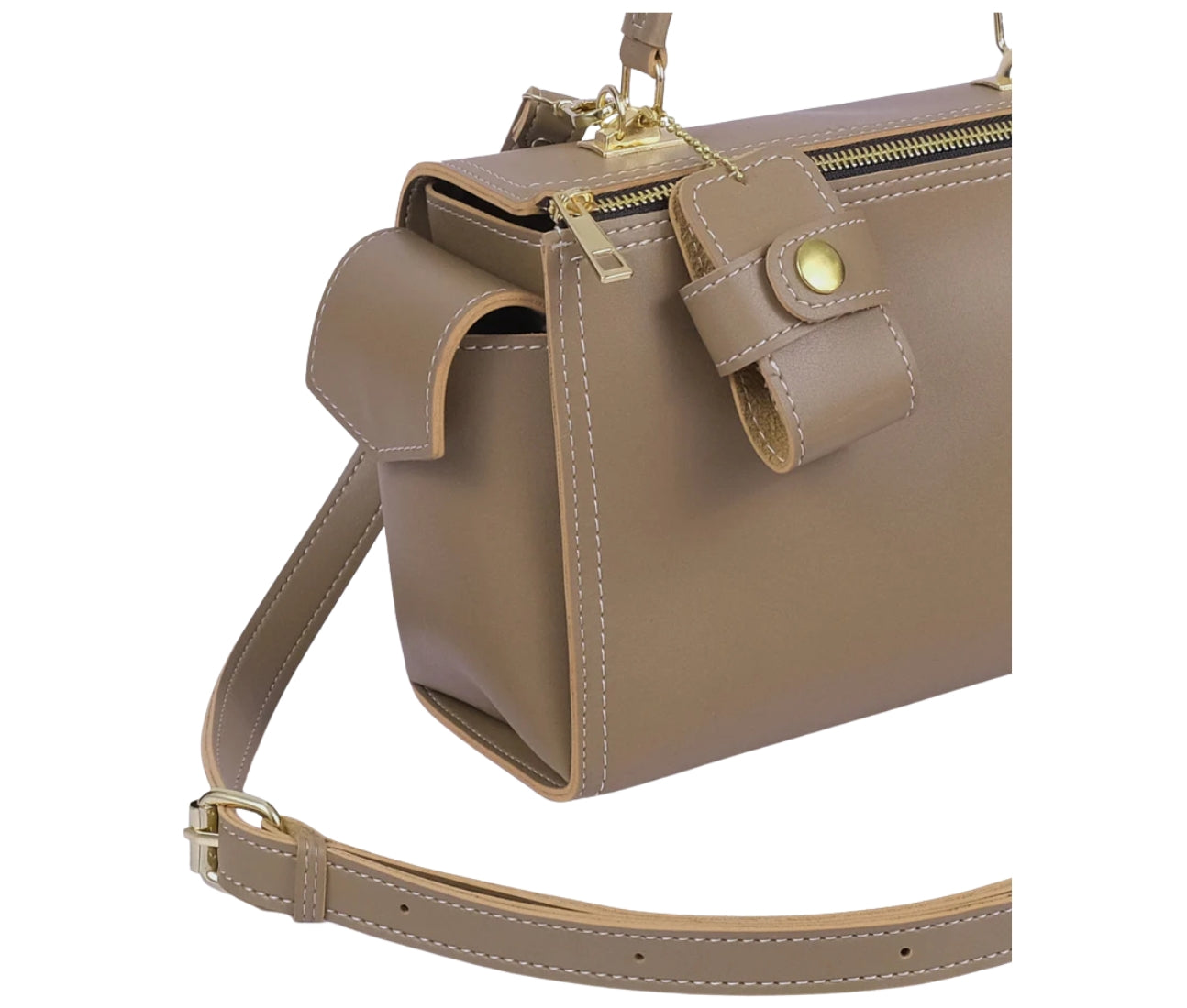Baghaust coffee bowling bag with top handle